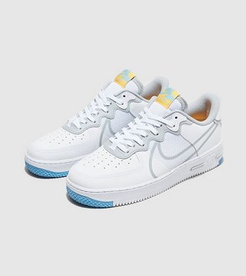 Botasky Nike Air Force 1 React Air Force 1 React - Panske Topanky Biele | BCK-164937